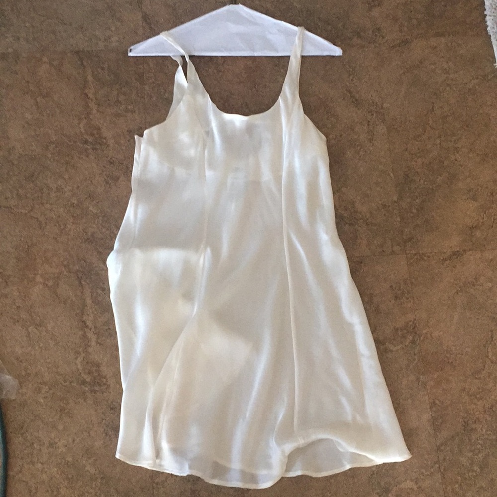 Sexy cream La Senza Slip 100% silk